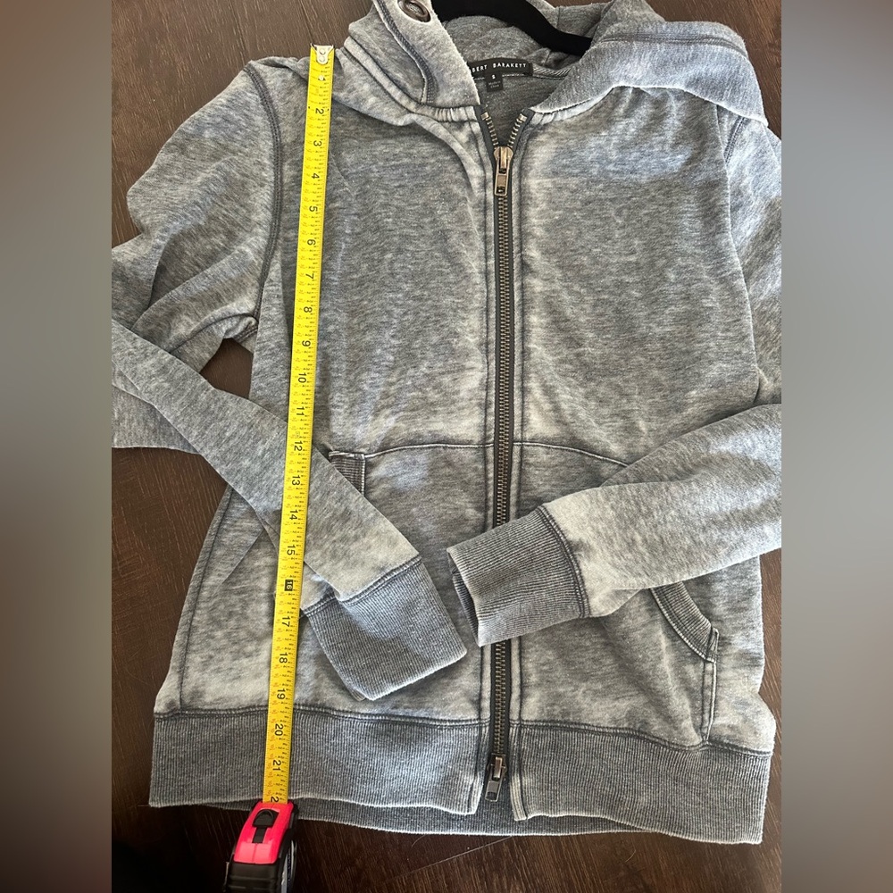 Robert Barakett Charcoal Zip-Up Jacket